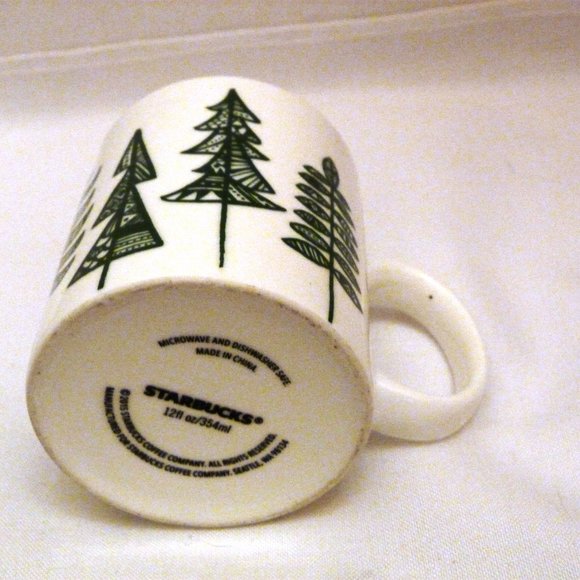 STARBUCKS COFFEE Christmas Collectibles Lot Annual 12th Ed Santa Bear & 2015 Mug - Picture 12 of 16